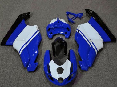 Carena Moto Ducati 749 999 2003-2004 - Bianco Blu Nero Lucido Fabbrica