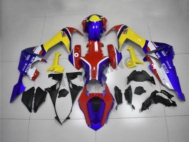 Carena Moto Honda CBR1000RR 2017-2023 - Bianco Rosso Blu Giallo Fabbrica