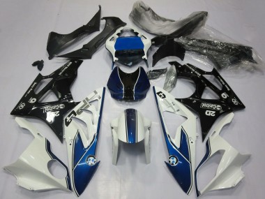 Carena Moto BMW S1000RR 2017-2018 - Bianco Blu Nero Lucido Fabbrica