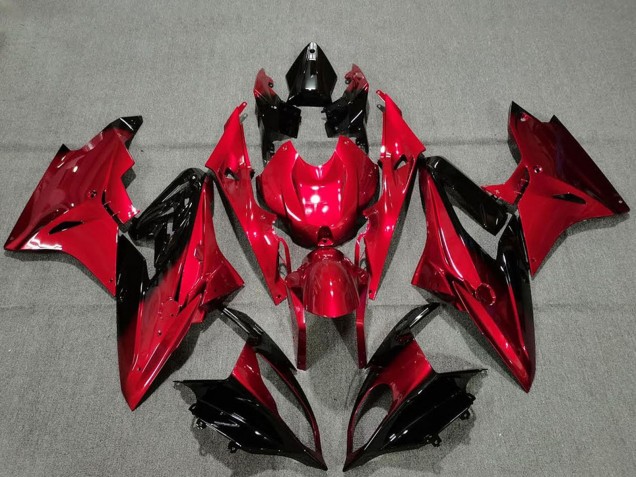 Carena Moto BMW S1000RR 2009-2014 - Rosso Nero Lucido