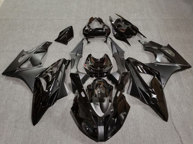 Carena Moto BMW S1000RR 2009-2014 - Nero Lucido Nero Opaco Fibra di Carbonio
