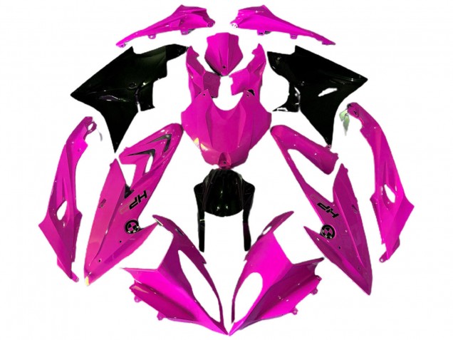 Carena Moto BMW S1000RR 2009-2014 - Rosa Nero Lucido HP