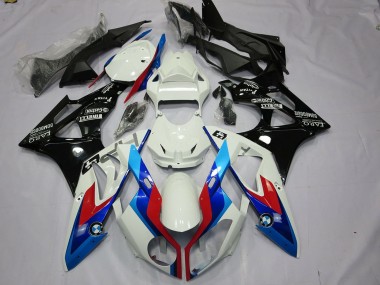 Kit Carena Moto Completo BMW S1000RR 2009-2014 - Bianco Rosso Blu Nero Lucido Fabbrica