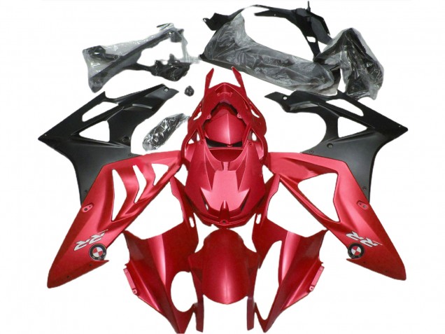 Carena Moto BMW S1000RR 2009-2014 - Rosso Nero Opaco