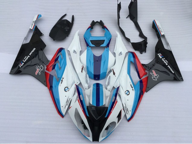 Carena Moto BMW S1000RR 2009-2014 - Bianco Rosso Azzurro Chiaro Nero Lucido OEM Stile