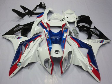 Kit Carena Moto BMW S1000RR 2009-2014 - Bianco Rosso Blu Nero Lucido Fabbrica