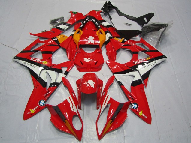 Carena Moto BMW S1000RR 2017-2018 - Rosso Bianco Nero