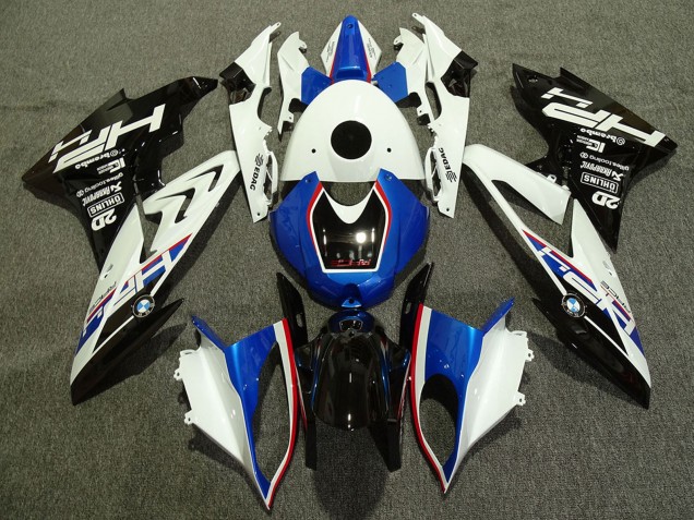 Carena Moto BMW S1000RR 2009-2014 - Bianco Rosso Blu Nero Lucido HP