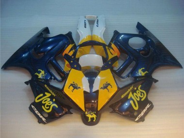 Carena Moto Honda CBR600 F3 1995-1996 - Blu Giallo Joes Fabbrica
