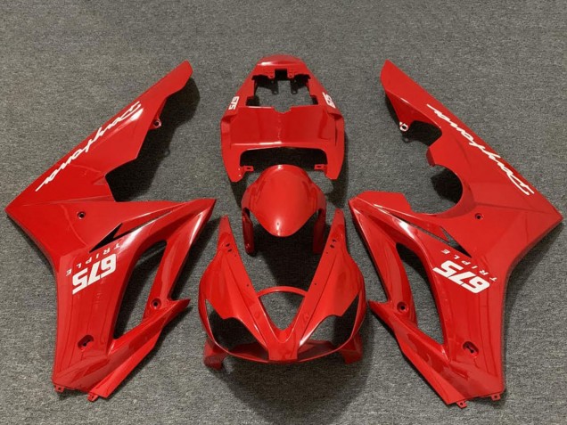 Carena Moto Triumph Daytona 675 2006-2008 - Rosso