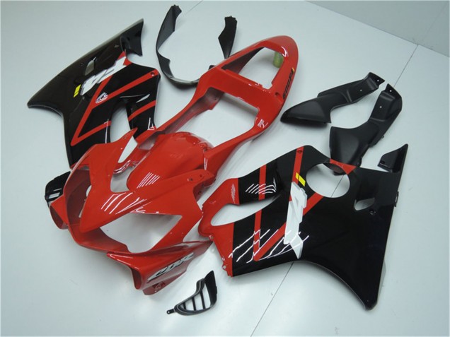 Kit Carena Moto ABS Honda CBR600 F4i 2001-2003 - Rosso Nero Lucido