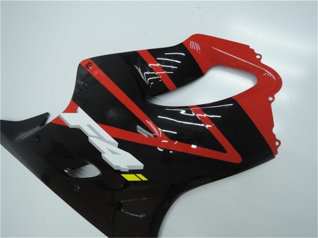 Kit Carena Moto ABS Honda CBR600 F4i 2001-2003 - Rosso Nero Lucido