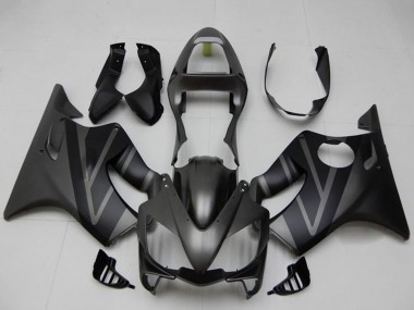 Kit Carena Moto Honda CBR600 F4i 2001-2003 - Nero Opaco Grigio Fabbrica