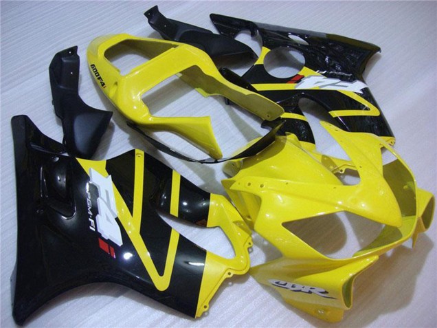 Carena Moto Honda CBR600 F4i 2001-2003 - Giallo Nero Lucido