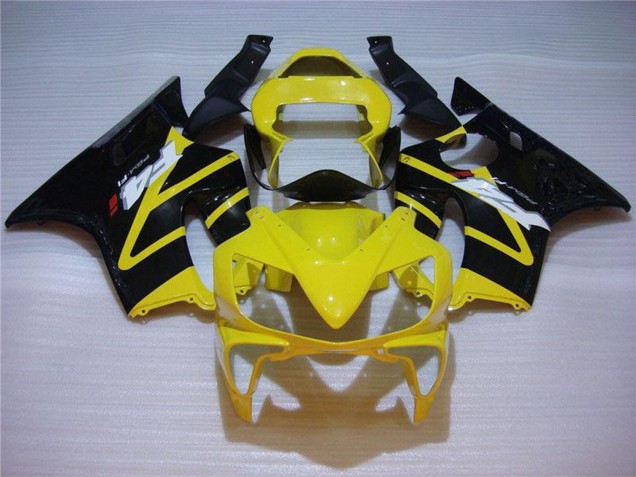 Carena Moto Honda CBR600 F4i 2001-2003 - Giallo Nero Lucido