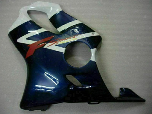 Carena Moto Honda CBR600 F4i 2001-2003 - Bianco Blu Nero Banda