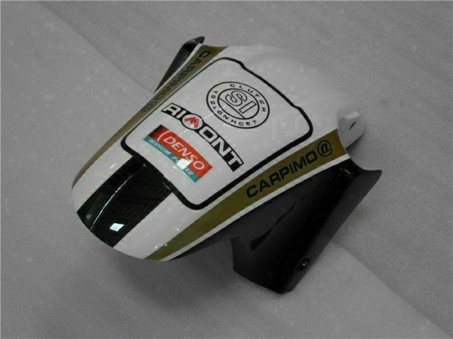 Carena Moto Honda CBR600 F4i 2001-2003 - Bianco Giallo Nero Lucido Playboy