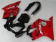 Kit Carena Moto ABS Honda CBR600 F4i 2004-2007 - Rosso Nero Lucido