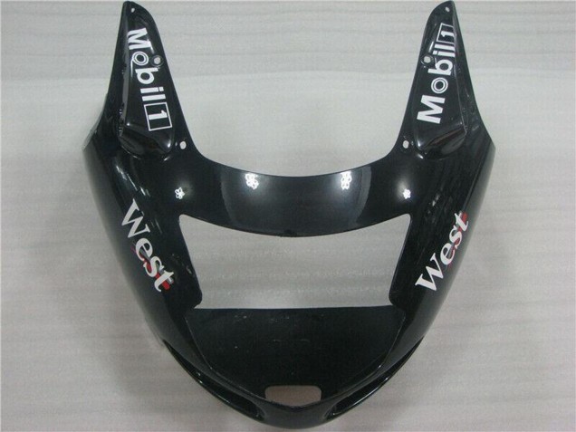 Carena Moto Honda CBR1100XX Blackbird 1996-2007 - Nero Lucido Bianco West