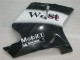 Carena Moto Honda CBR1100XX Blackbird 1996-2007 - Nero Lucido Bianco West
