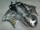 Carena Moto Honda CBR1100XX Blackbird 1996-2007 - Argento Nero Fiamma