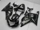 Carena Moto Suzuki GSXR 600/750 2001-2003 - Nero Lucido Argento Fiamma