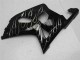 Carena Moto Suzuki GSXR 600/750 2001-2003 - Nero Lucido Argento Fiamma