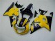 Carena Moto Suzuki GSXR 600/750 2001-2003 - Giallo Blu Scuro Nero Lucido
