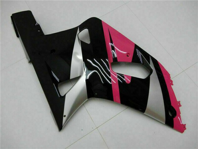 Carena Moto Suzuki GSXR 600/750 2001-2003 - Rosa Argento Nero Lucido