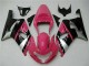 Carena Moto Suzuki GSXR 600/750 2001-2003 - Rosa Argento Nero Lucido
