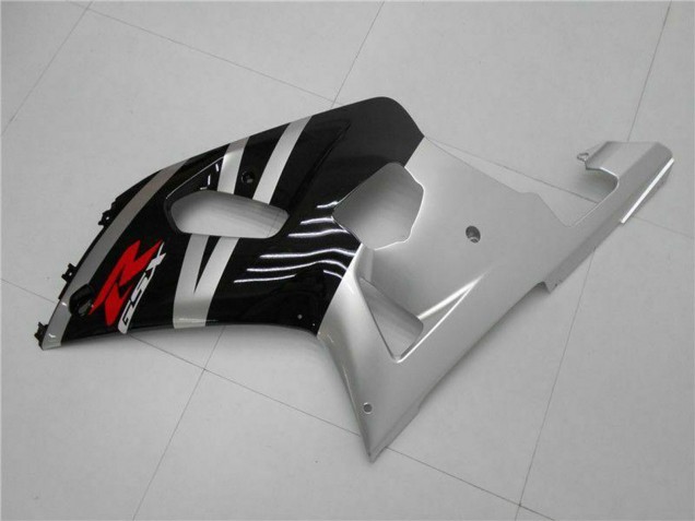 Carena Moto Suzuki GSXR 600/750 2001-2003 - Argento Nero Lucido Rosso