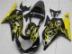 Carena Moto Suzuki GSXR 600/750 2001-2003 - Nero Lucido Giallo Fiamma