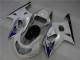 Carena Moto Suzuki GSXR 600/750 2001-2003 - Bianco Argento Blu Nero