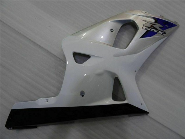 Carena Moto Suzuki GSXR 600/750 2001-2003 - Bianco Argento Blu Nero