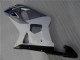 Carena Moto Suzuki GSXR 600/750 2001-2003 - Bianco Argento Blu Nero