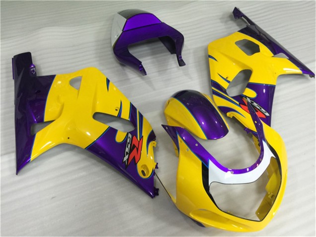 Carena Moto Suzuki GSXR 600/750 2001-2003 - Giallo Viola