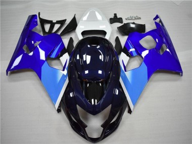 Carena Moto Suzuki GSXR 600/750 2004-2005 - Bianco Blu Nero Fabbrica