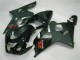 Carena Moto Suzuki GSXR 600/750 2004-2005 - Nero Lucido Nero Opaco Rosso Decal