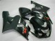 Carena Moto Suzuki GSXR 600/750 2004-2005 - Nero Lucido Nero Opaco Rosso Decal