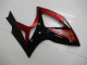 Carena Moto Suzuki GSXR 600/750 2006-2007 - Rosso Nero Lucido