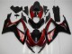 Carena Moto Suzuki GSXR 600/750 2006-2007 - Rosso Nero Lucido