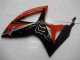 Carena Moto Suzuki GSXR 600/750 2006-2007 - Rosso Nero Lucido