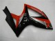 Carena Moto Suzuki GSXR 600/750 2006-2007 - Rosso Nero Lucido
