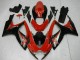 Carena Moto Suzuki GSXR 600/750 2006-2007 - Rosso Nero Lucido