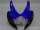 Carena Moto Suzuki GSXR 600/750 2006-2007 - Blu Nero Opaco Rosso