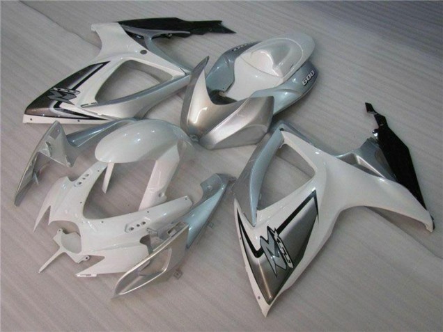 Carena Moto Suzuki GSXR 600/750 2006-2007 - Bianco Argento