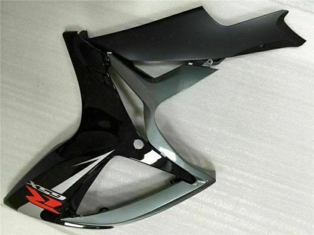 Carena Moto Suzuki GSXR 600/750 2006-2007 - Argento Grigio Nero Lucido Rosso