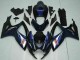 Carena Moto Suzuki GSXR 600/750 2006-2007 - Nero Lucido Blu