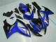 Carena Moto Suzuki GSXR 600/750 2006-2007 - Blu Bianco Nero Lucido Rosso