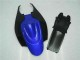 Carena Moto Suzuki GSXR 600/750 2006-2007 - Blu Bianco Nero Lucido Rosso